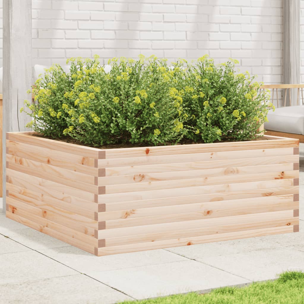 Fioriera da Giardino 110x110x46 cm in Legno Massello di Pino 3282434