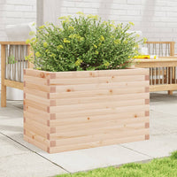 Fioriera da Giardino 70x40x46 cm in Legno Massello di Pino 3282439