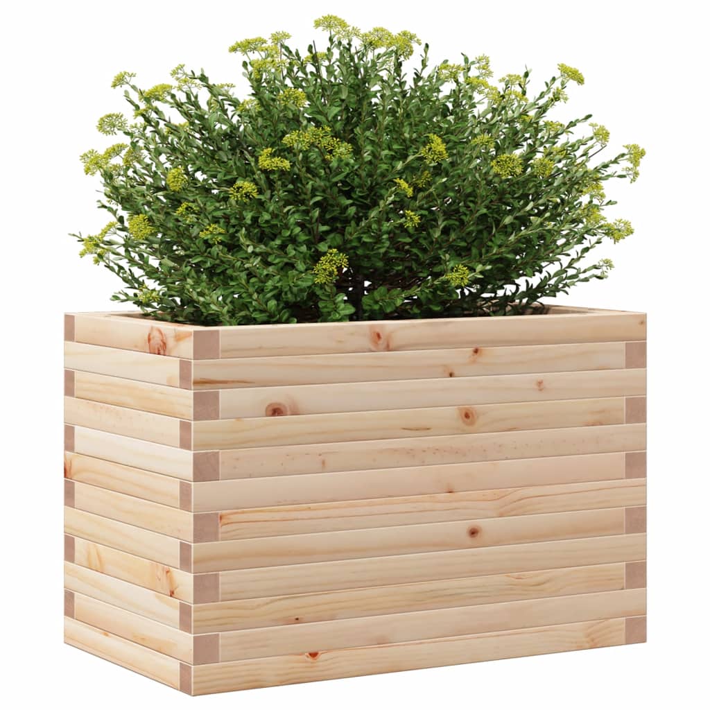 Fioriera da Giardino 70x40x46 cm in Legno Massello di Pino 3282439