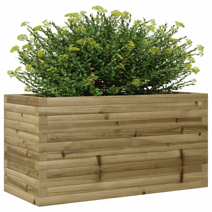 Fioriera da Giardino 90x40x46 cm in Legno di Pino Impregnato 3282448