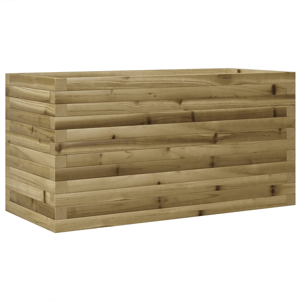 Fioriera da Giardino 90x40x46 cm in Legno di Pino Impregnato 3282448