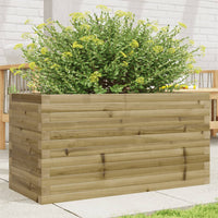 Fioriera da Giardino 90x40x46 cm in Legno di Pino Impregnato 3282448