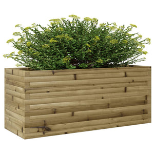 Fioriera da Giardino 110x40x46 cm in Legno di Pino Impregnato 3282453