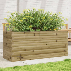 Fioriera da Giardino 110x40x46 cm in Legno di Pino Impregnato 3282453