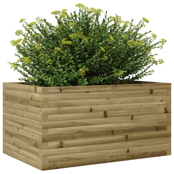 Fioriera da Giardino 90x60x46 cm in Legno di Pino Impregnato 3282458