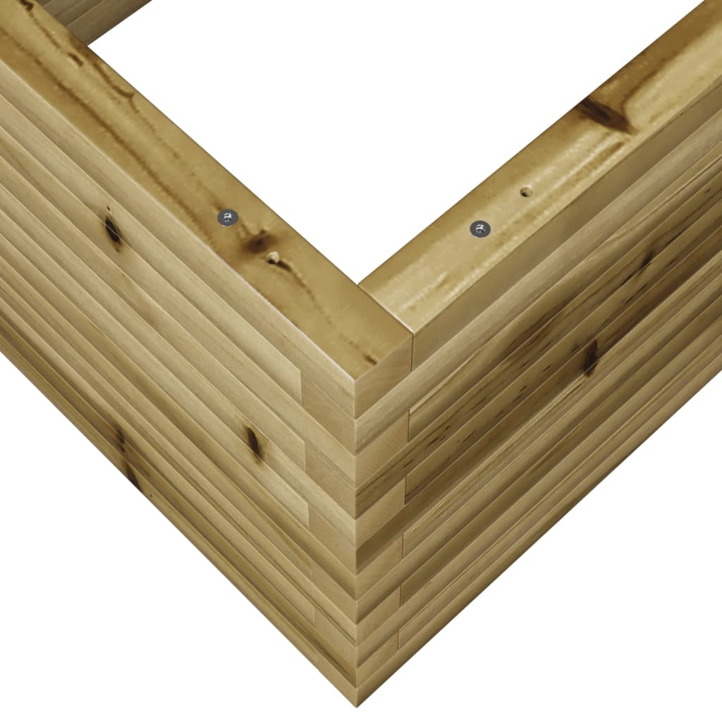 Fioriera da Giardino 110x60x46 cm in Legno di Pino Impregnato 3282463