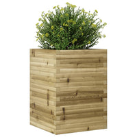 Fioriera da Giardino 50x50x68,5 cm in Legno di Pino Impregnato 3282468