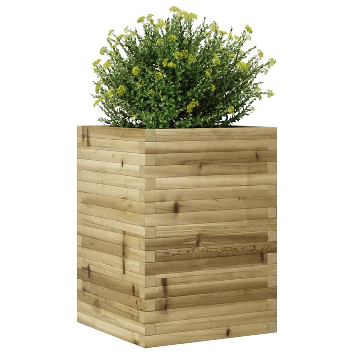 Fioriera da Giardino 50x50x68,5 cm in Legno di Pino Impregnato 3282468