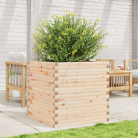 Fioriera da Giardino 70x70x68,5 cm in Legno Massello di Pino 3282474