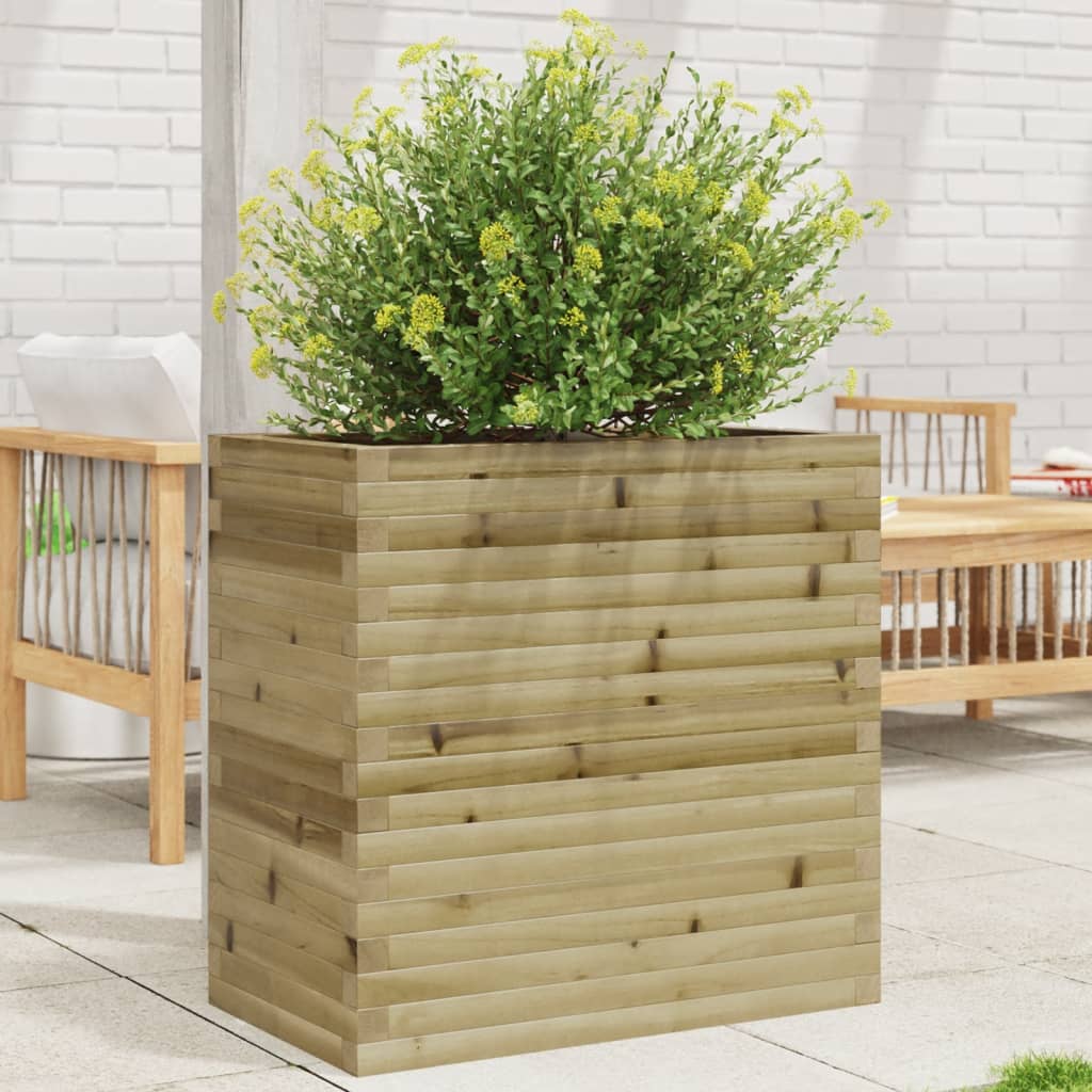 Fioriera da Giardino 70x40x68,5 cm in Legno di Pino Impregnato 3282488