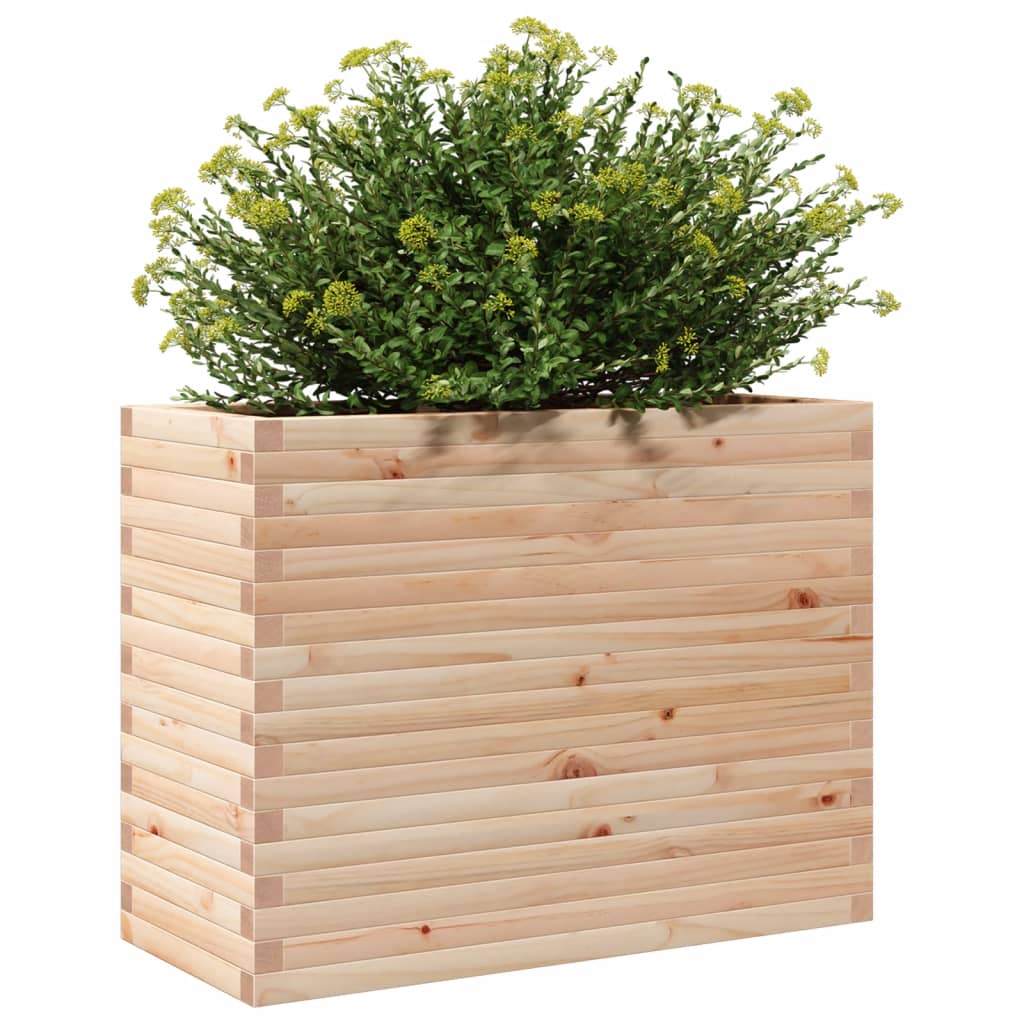 Fioriera da Giardino 90x40x68,5 cm in Legno Massello di Pino 3282489