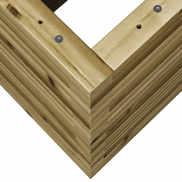 Fioriera da Giardino 90x40x68,5 cm in Legno di Pino Impregnato 3282493