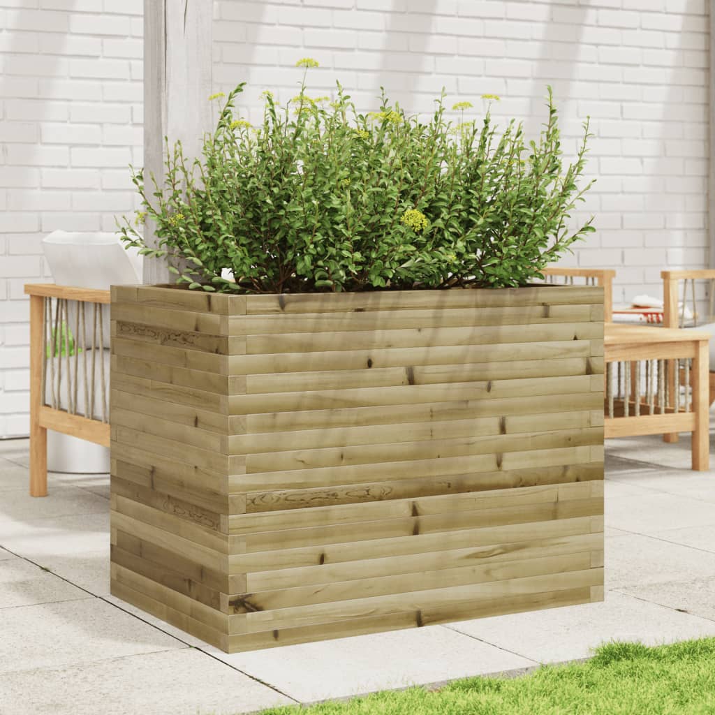 Fioriera da Giardino 90x60x68,5 cm in Legno di Pino Impregnato 3282503