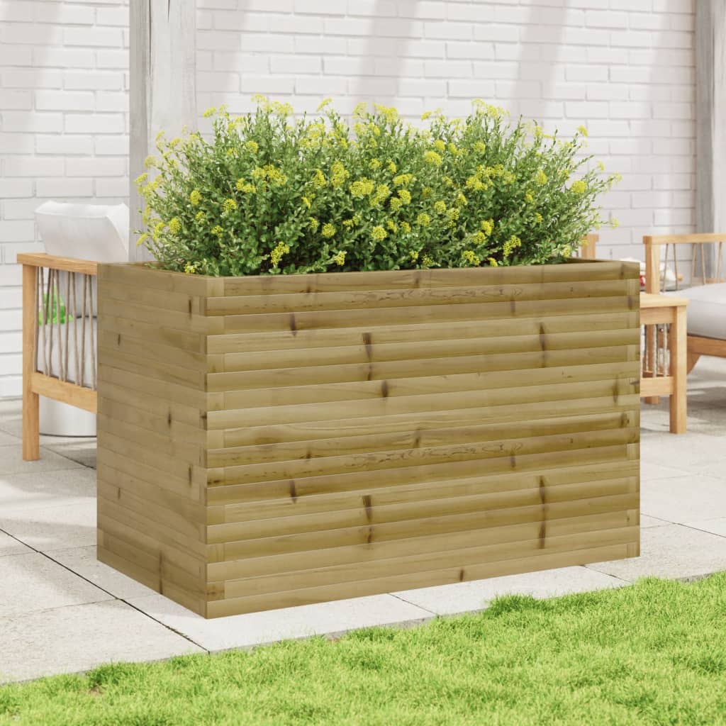 Fioriera da Giardino 110x60x68,5 cm in Legno di Pino Impregnato 3282508