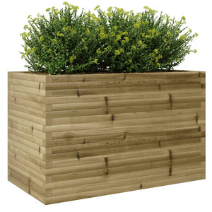 Fioriera da Giardino 110x60x68,5 cm in Legno di Pino Impregnato 3282508