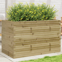 Fioriera da Giardino 110x60x68,5 cm in Legno di Pino Impregnato 3282508