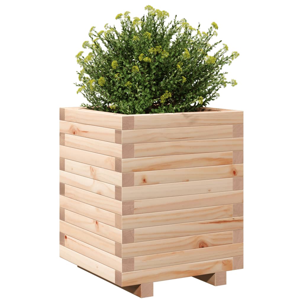 Fioriera da Giardino 40x40x49,5 cm in Legno Massello di Pino 3282509