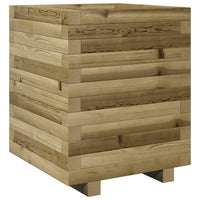 Fioriera da Giardino 40x40x49,5 cm in Legno di Pino Impregnato 3282513