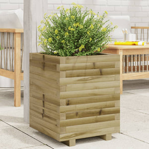 Fioriera da Giardino 40x40x49,5 cm in Legno di Pino Impregnato 3282513