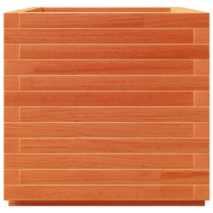 Fioriera Giardino Marrone Cera 50x50x49,5cm Legno Massello Pino 3282516