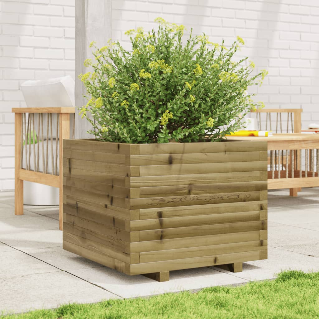 Fioriera da Giardino 60x60x49,5 cm in Legno di Pino Impregnato 3282523