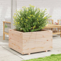 Fioriera da Giardino 80x80x49,5 cm in Legno Massello di Pino 3282529