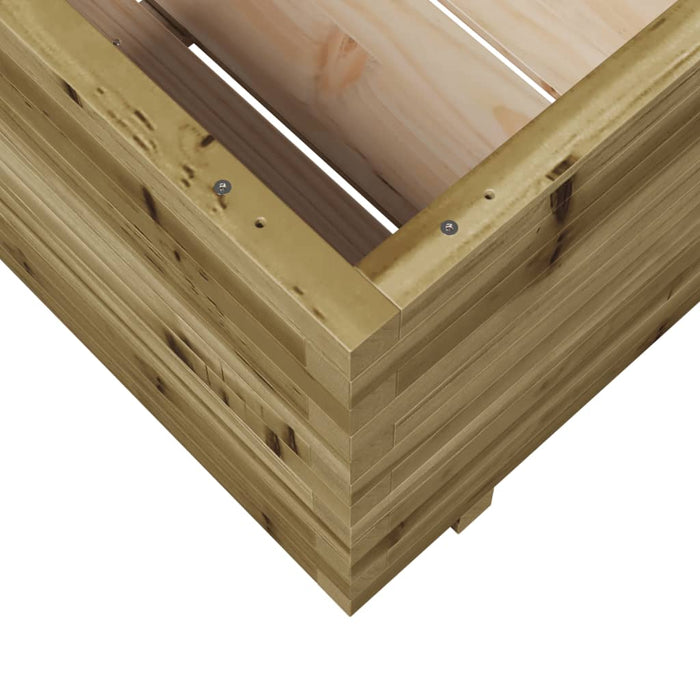 Fioriera da Giardino 80x80x49,5 cm in Legno di Pino Impregnato 3282533