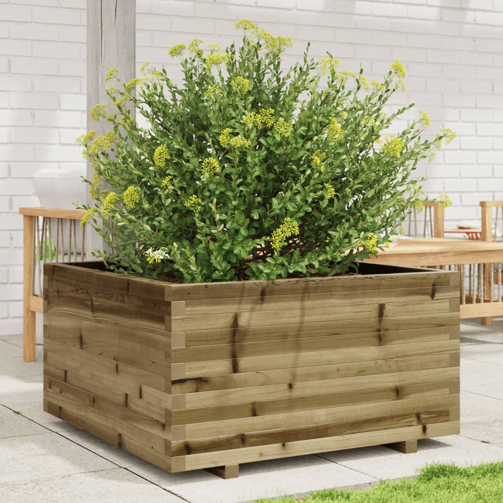 Fioriera da Giardino 90x90x49,5 cm in Legno di Pino Impregnato 3282538