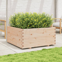 Fioriera da Giardino 100x100x49,5 cm in Legno Massello di Pino 3282539