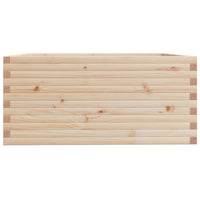 Fioriera da Giardino 100x100x49,5 cm in Legno Massello di Pino 3282539