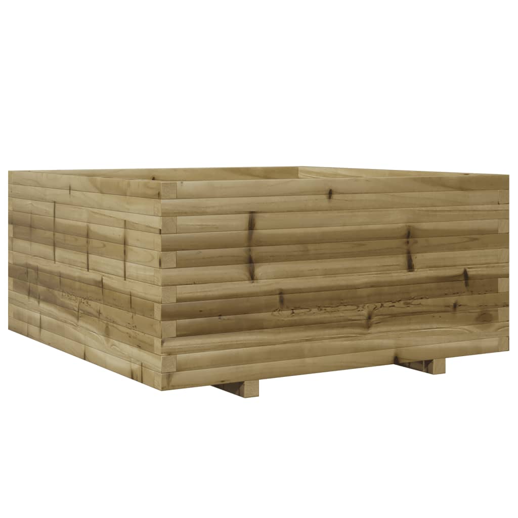 Fioriera da Giardino 100x100x49,5cm in Legno di Pino Impregnato 3282543