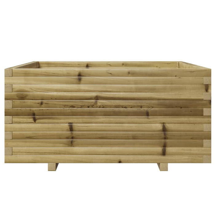 Fioriera da Giardino 100x100x49,5cm in Legno di Pino Impregnato 3282543