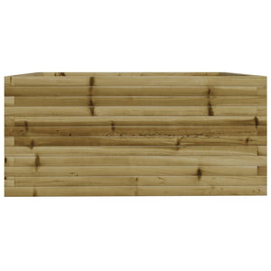 Fioriera da Giardino 100x100x49,5cm in Legno di Pino Impregnato 3282543