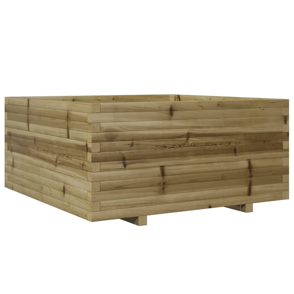 Fioriera da Giardino 100x100x49,5cm in Legno di Pino Impregnato 3282543