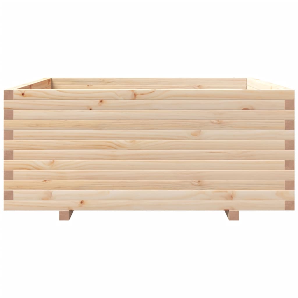 Fioriera da Giardino 110x110x49,5 cm in Legno Massello di Pino 3282544