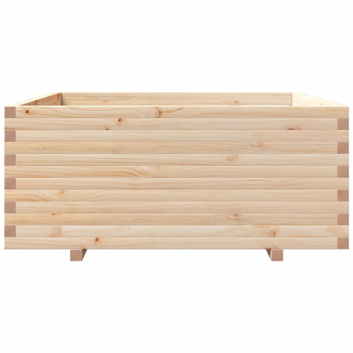 Fioriera da Giardino 110x110x49,5 cm in Legno Massello di Pino 3282544