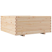 Fioriera da Giardino 110x110x49,5 cm in Legno Massello di Pino 3282544