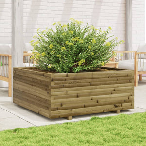 Fioriera da Giardino 110x110x49,5 cm Legno di Pino Impregnato 3282548