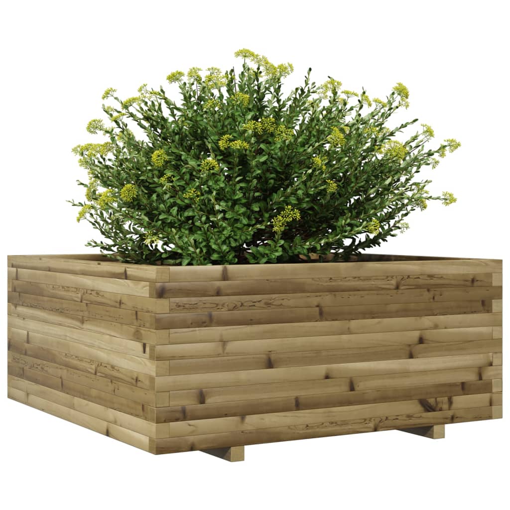 Fioriera da Giardino 110x110x49,5 cm Legno di Pino Impregnato 3282548