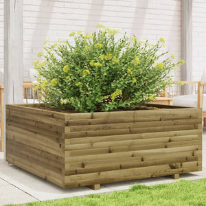 Fioriera da Giardino 110x110x49,5 cm Legno di Pino Impregnato 3282548