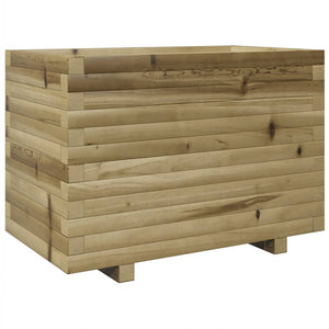 Fioriera da Giardino 70x40x49,5 cm in Legno di Pino Impregnato 3282553