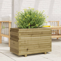 Fioriera da Giardino 70x40x49,5 cm in Legno di Pino Impregnato 3282553