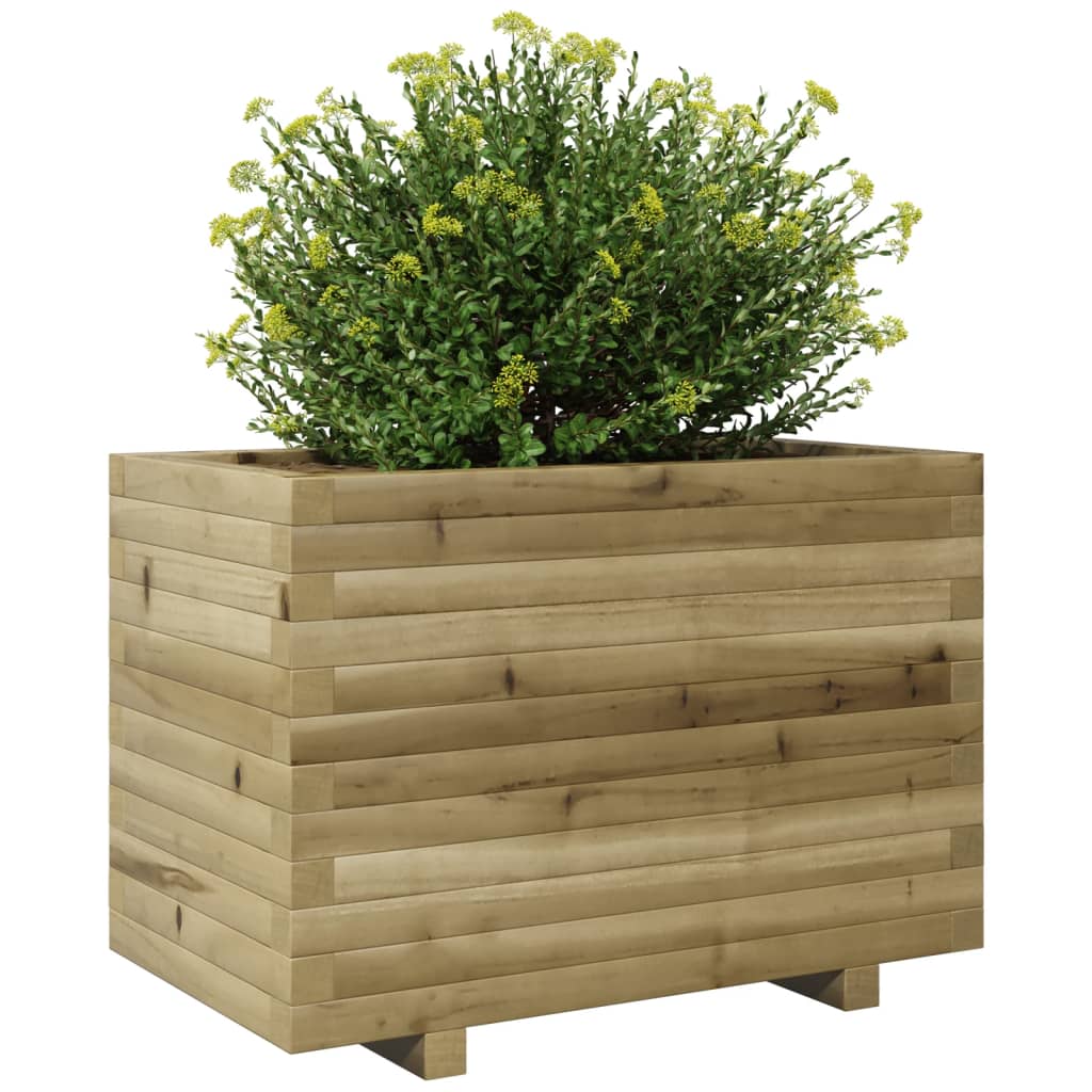 Fioriera da Giardino 70x40x49,5 cm in Legno di Pino Impregnato 3282553