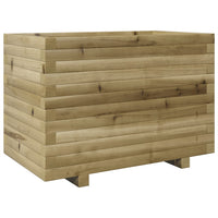 Fioriera da Giardino 70x40x49,5 cm in Legno di Pino Impregnato 3282553