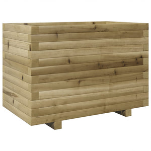 Fioriera da Giardino 70x40x49,5 cm in Legno di Pino Impregnato 3282553