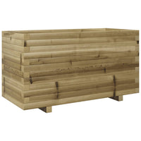 Fioriera da Giardino 90x40x49,5 cm in Legno di Pino Impregnato 3282558