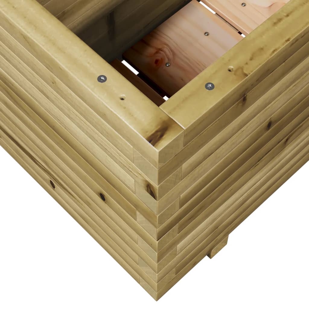 Fioriera da Giardino 90x40x49,5 cm in Legno di Pino Impregnato 3282558