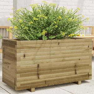 Fioriera da Giardino 90x40x49,5 cm in Legno di Pino Impregnato 3282558