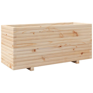 Fioriera da Giardino 110x40x49,5 cm in Legno Massello di Pino 3282559