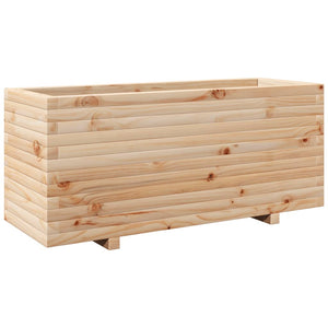 Fioriera da Giardino 110x40x49,5 cm in Legno Massello di Pino 3282559